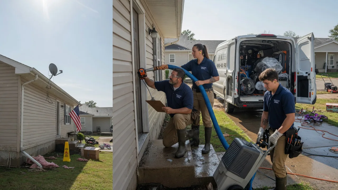 Ceiling Water Damage Restoration in Verona, IL near me